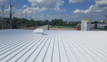 White Metal Roofing